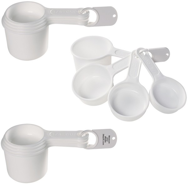 HH2144 Set Of Four Measuring Cups With Custom I...